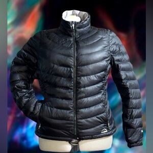 LLBean Ultralight 850 Down sweater coat Wmns Sz Xl